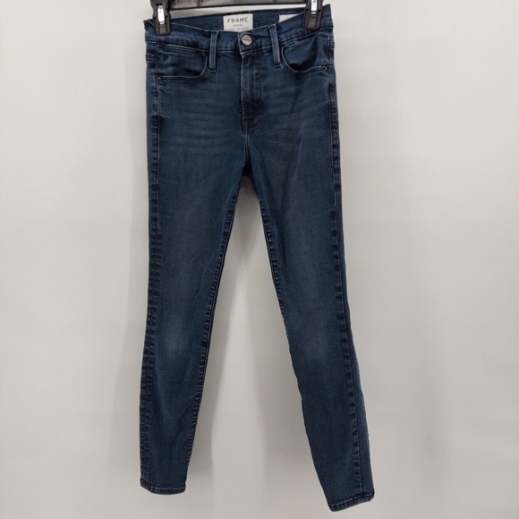 Frame Le High Skinny Crop jeans - Picture 3 of 12